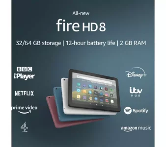 Fire HD 8 tablets