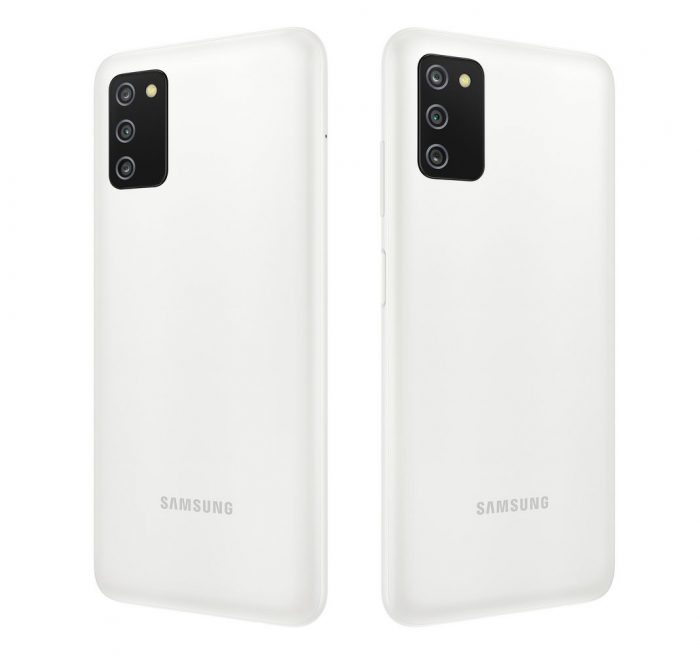 Samsung Galaxy A03s white 1