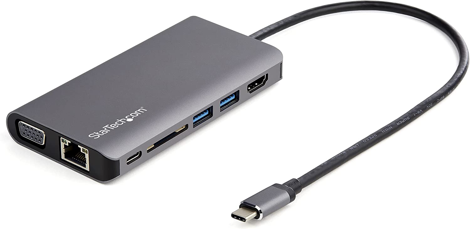 USB Hub Type-C Compact Docking Station for Smart Phones and Tablets